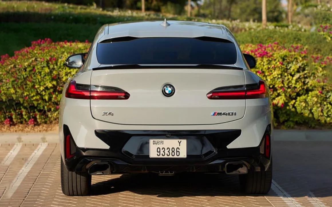 BMW X4 M40i rental Dubai 4