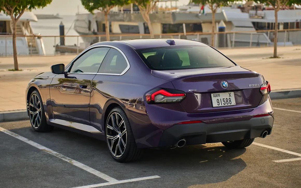 BMW 230i xDrive Coupe rental Dubai 6
