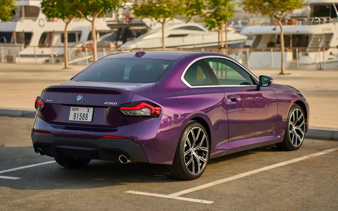 BMW 230i xDrive Coupe rental Dubai 4