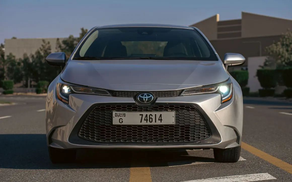 Toyota Corolla rental Dubai 2