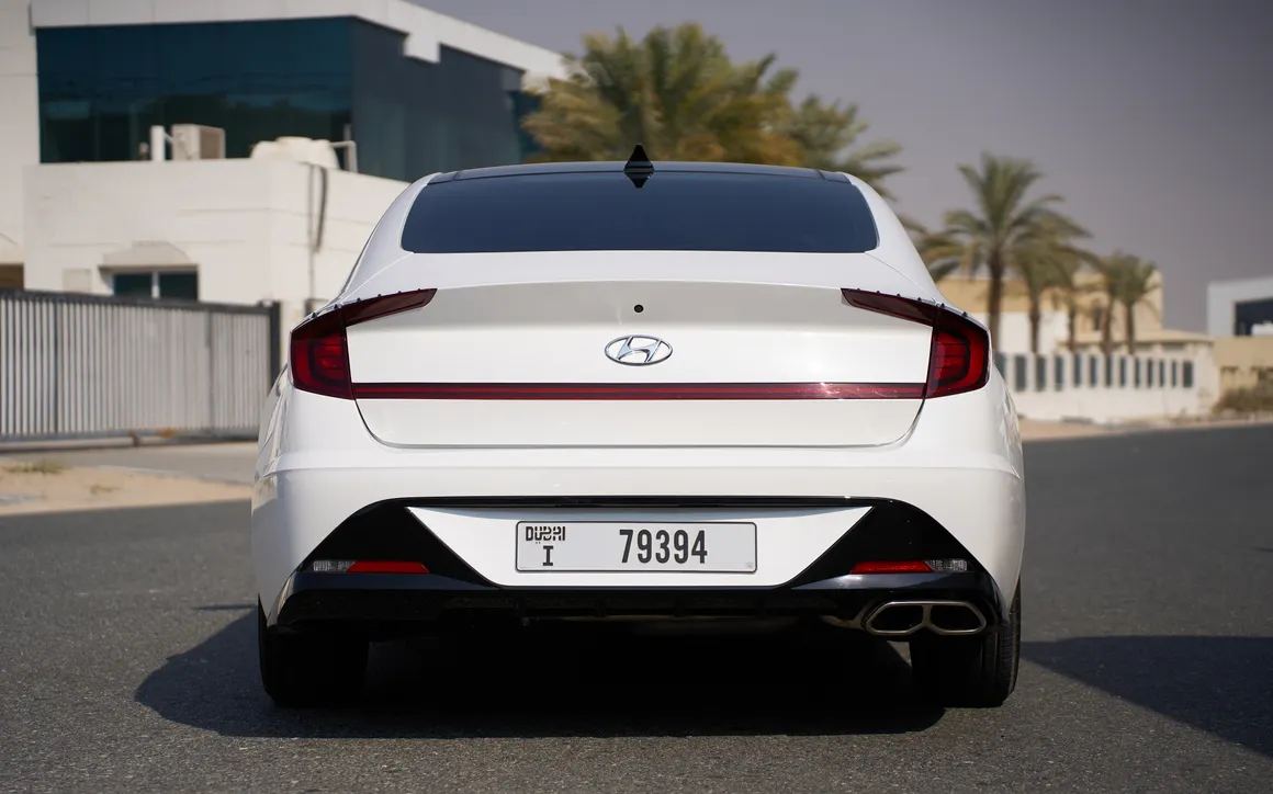 Hyundai Sonata rental Dubai 4