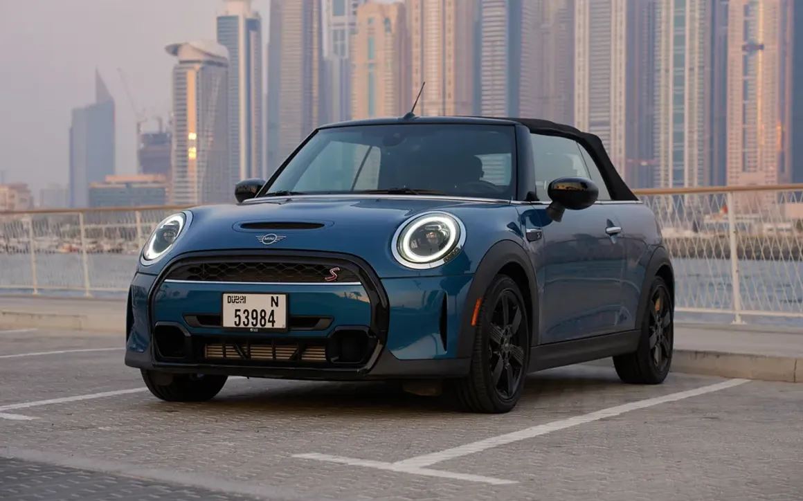 MINI Cooper S Convertible rental Dubai 1