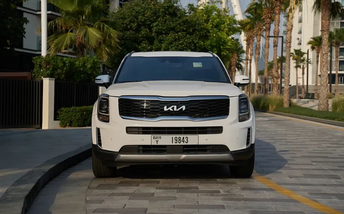 Kia Telluride rental Dubai 2