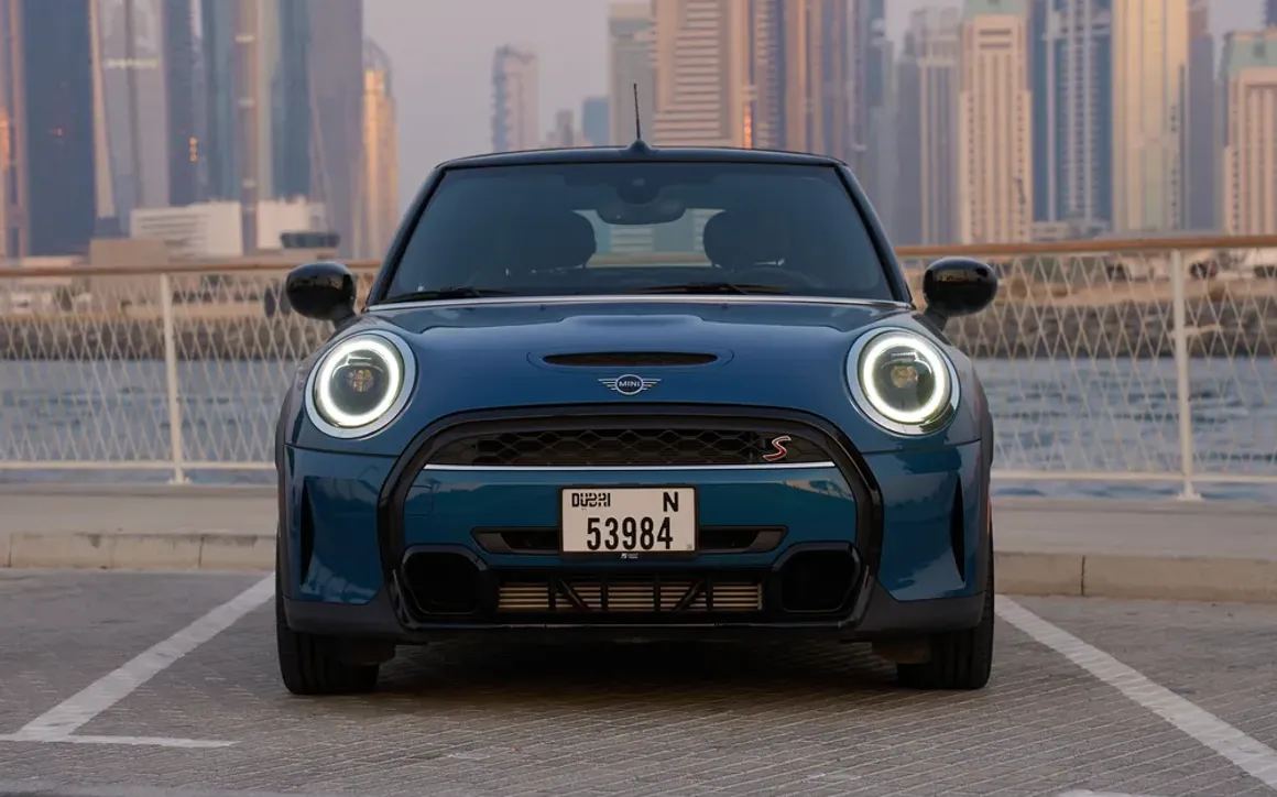 MINI Cooper S Convertible rental Dubai 2