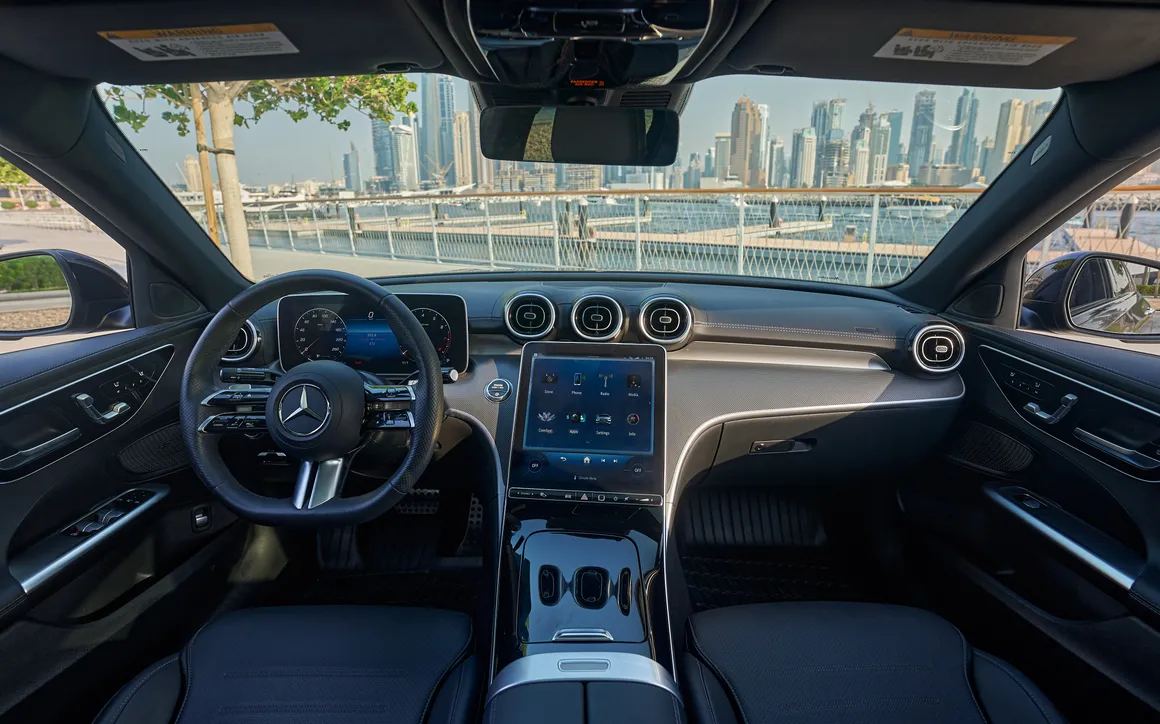 Mercedes-Benz C 300 AMG Line rental Dubai 6