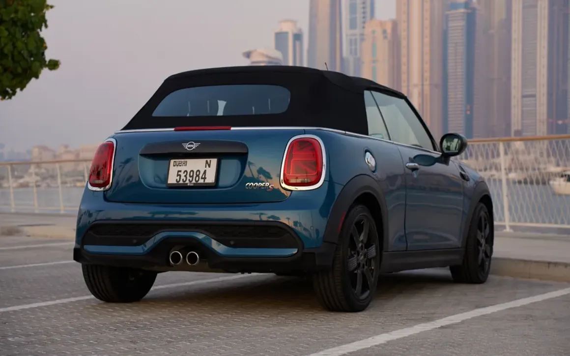 MINI Cooper S Convertible rental Dubai 3