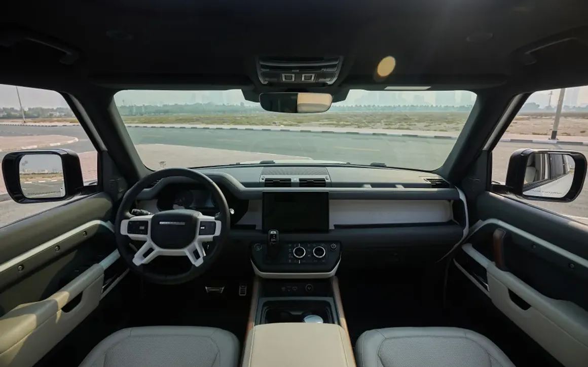 Land Rover Defender 110 rental Dubai 5