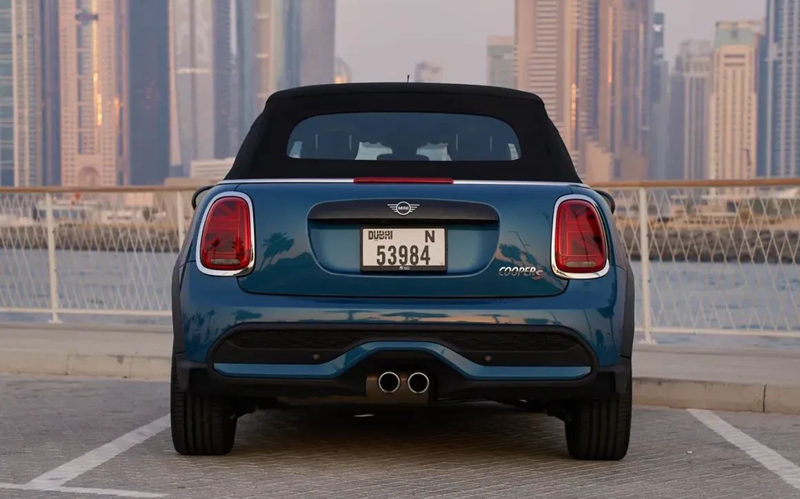 MINI Cooper S Convertible rental Dubai 4