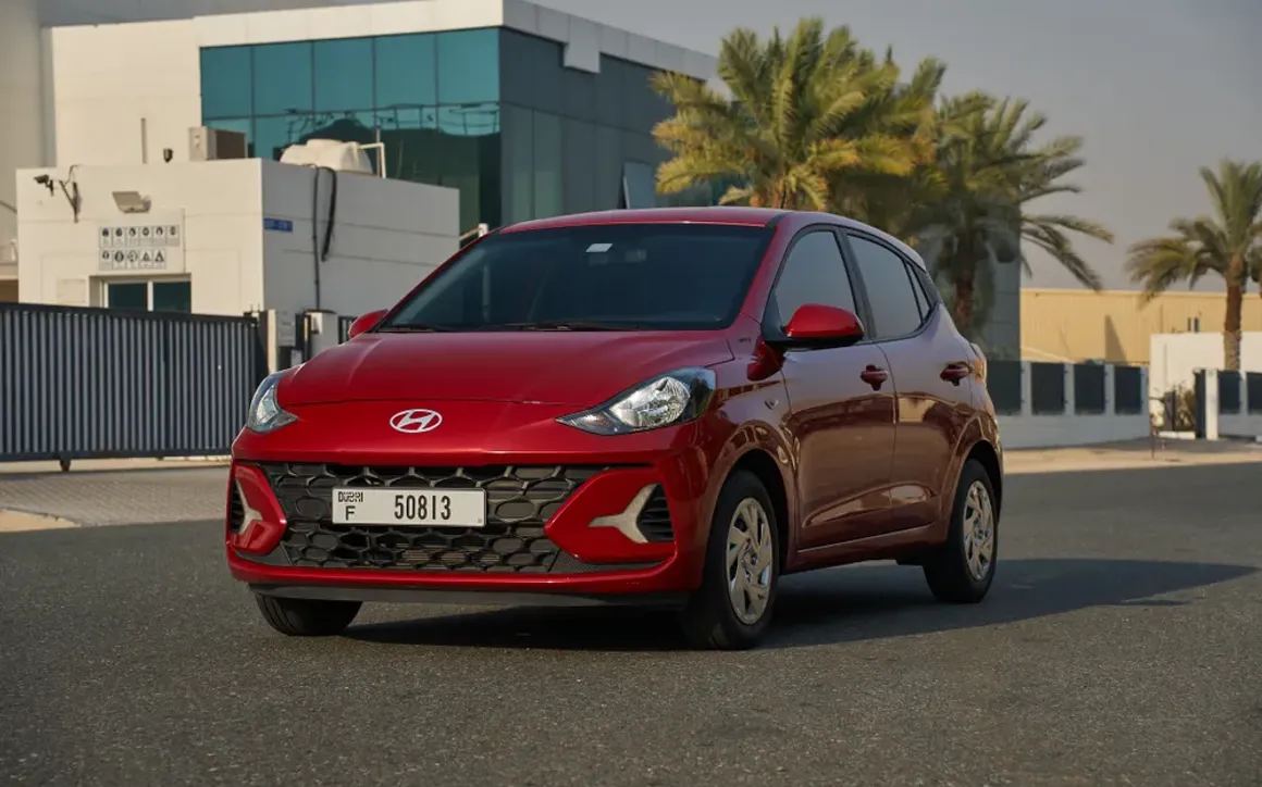 Hyundai Grand i10 rental Dubai 1