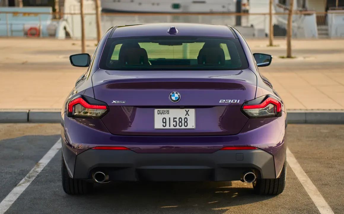 BMW 230i xDrive Coupe rental Dubai 5