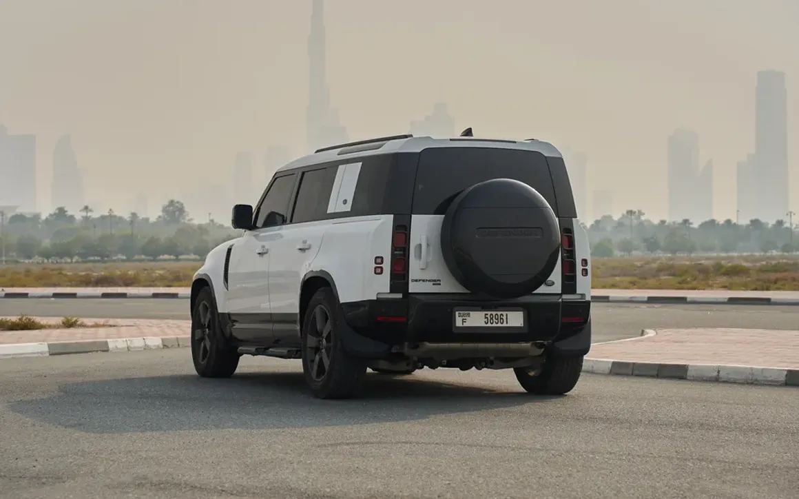 Land Rover Defender 110 rental Dubai 3