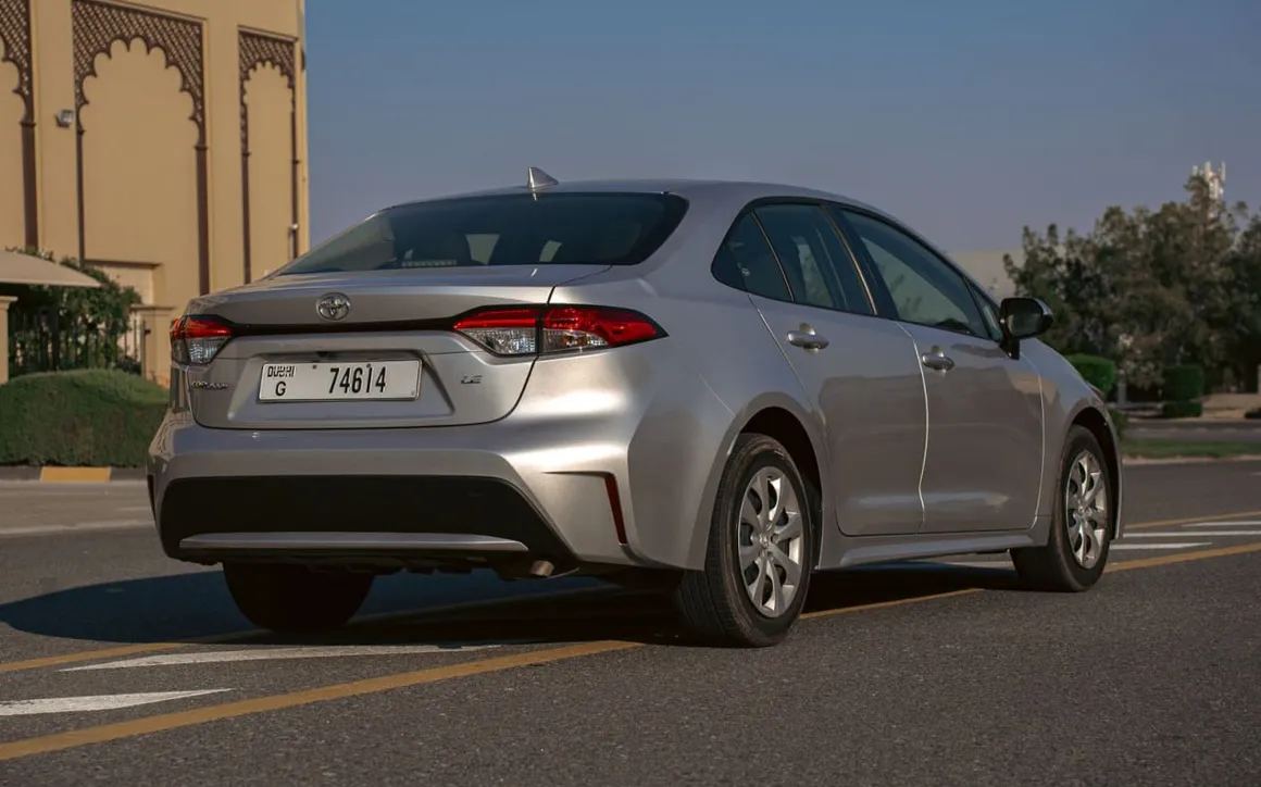 Toyota Corolla rental Dubai 3