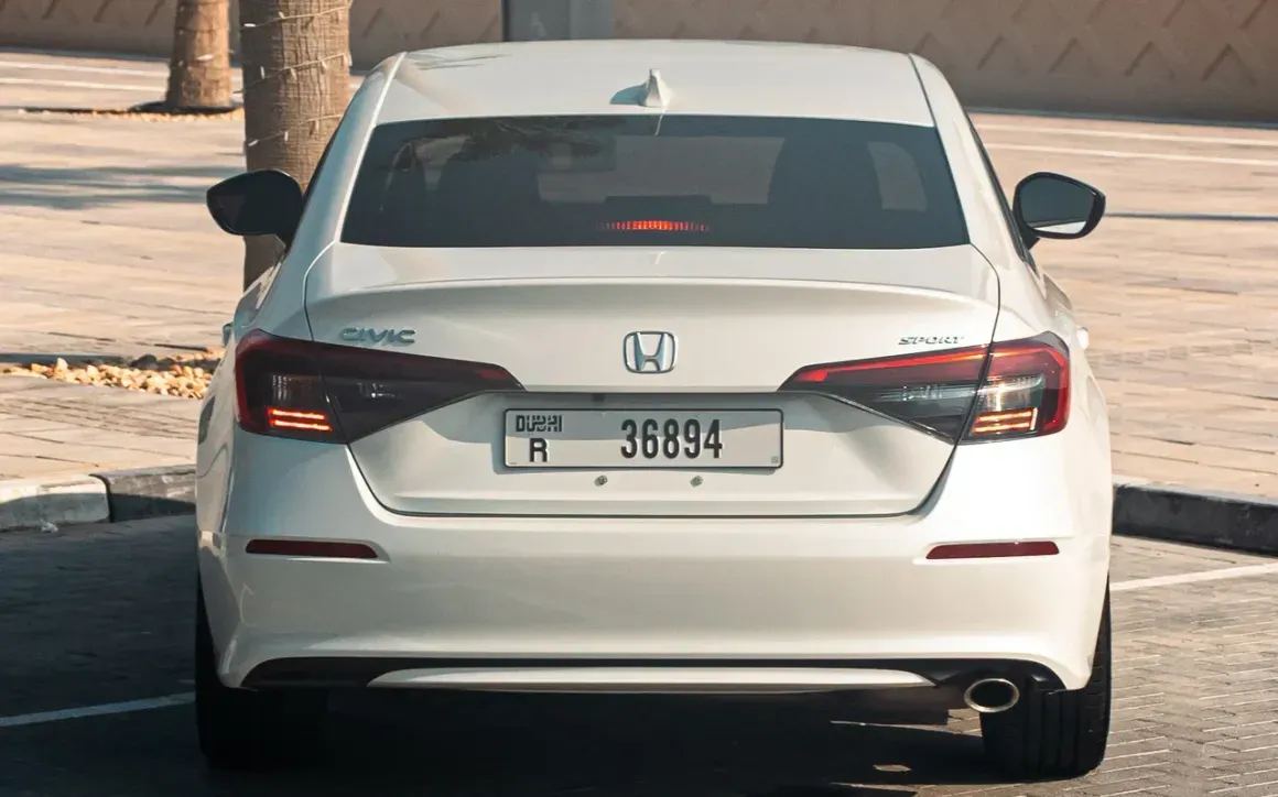 Honda Civic Sport rental Dubai 3