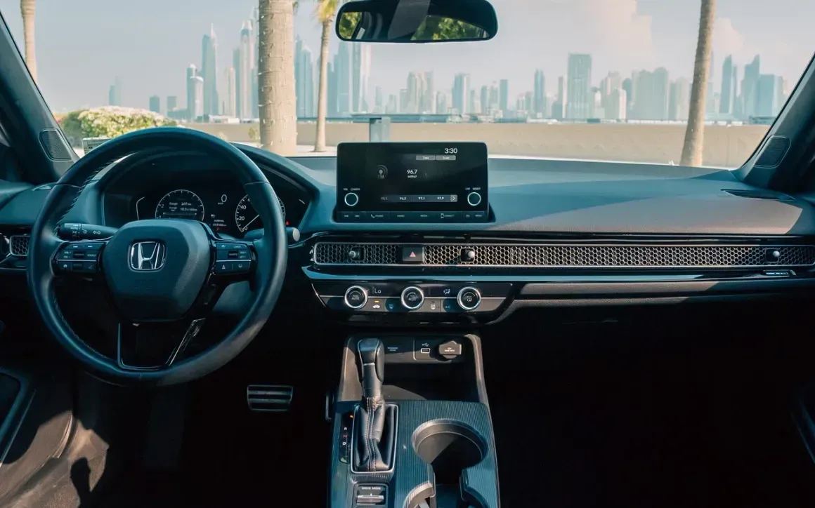 Honda Civic Sport rental Dubai 4