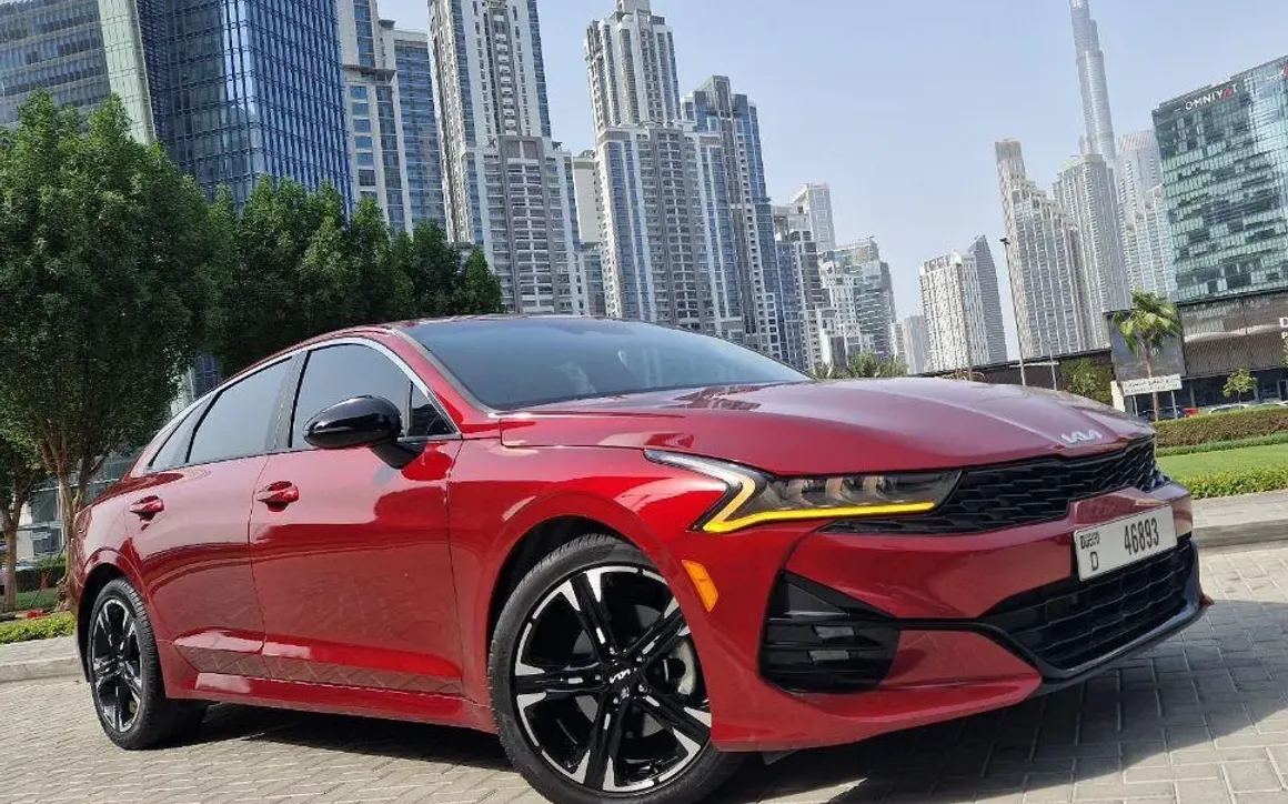 Kia K5 GT-Line rental Dubai 1