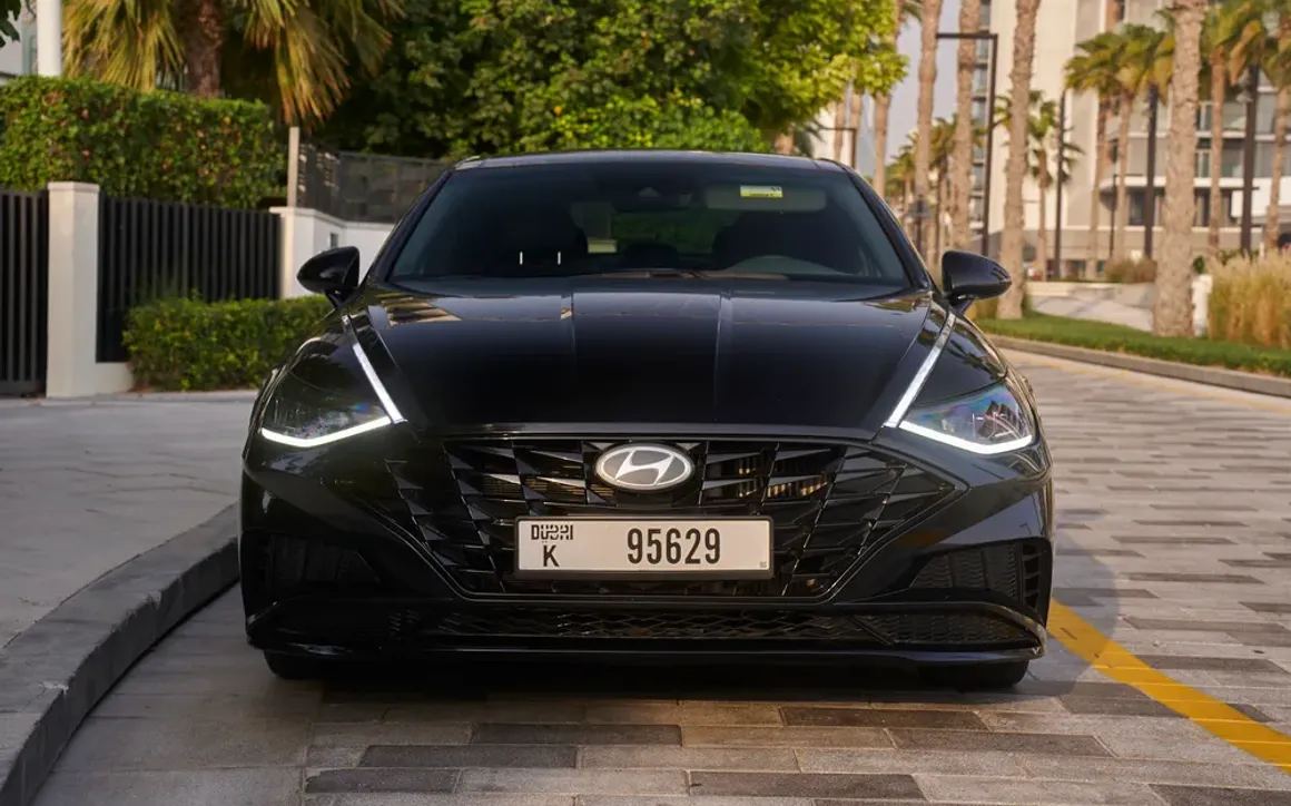 Hyundai Sonata N Line 1.6T rental Dubai 2