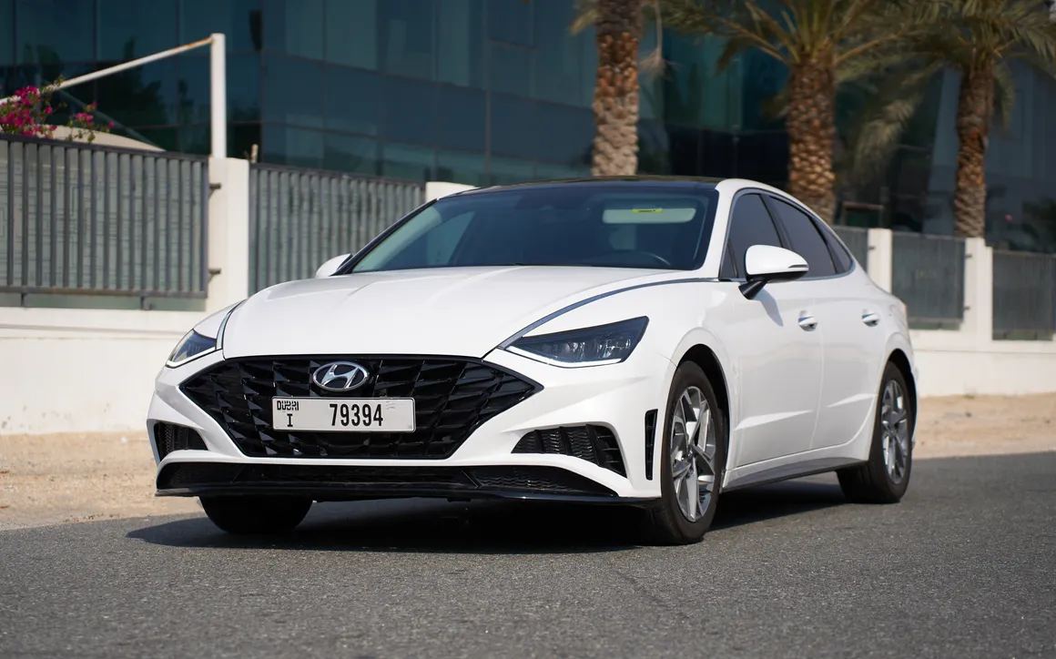Hyundai Sonata rental Dubai 1