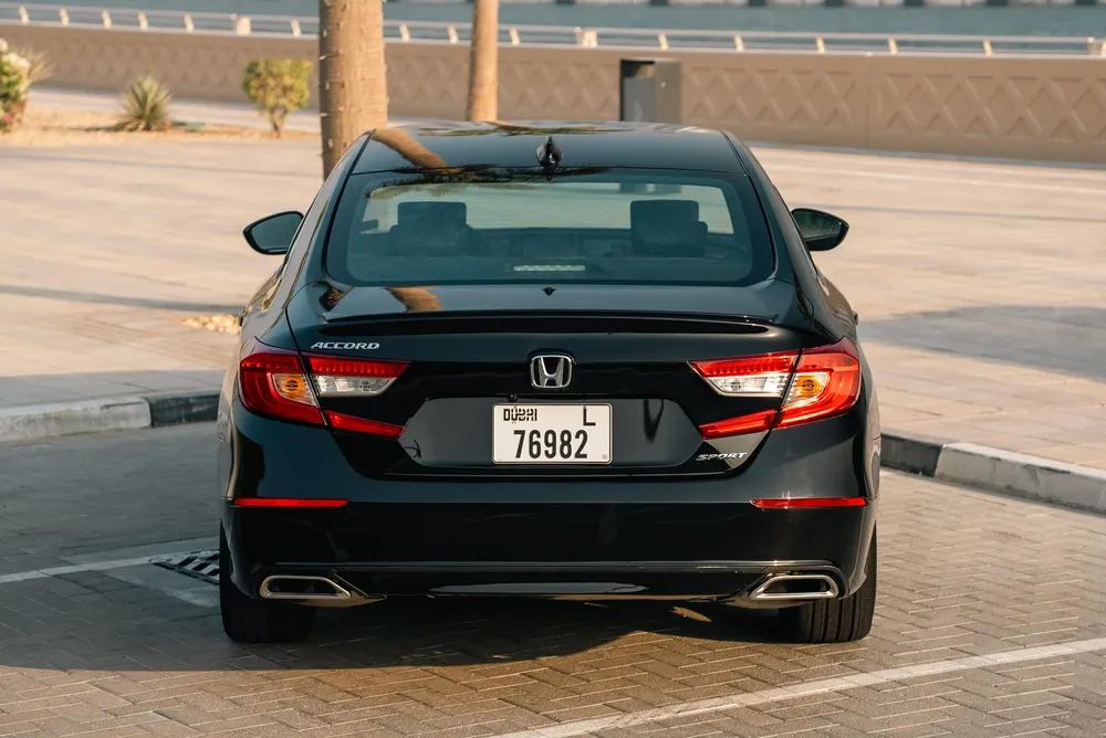 Honda Accord Sport rental Dubai 4