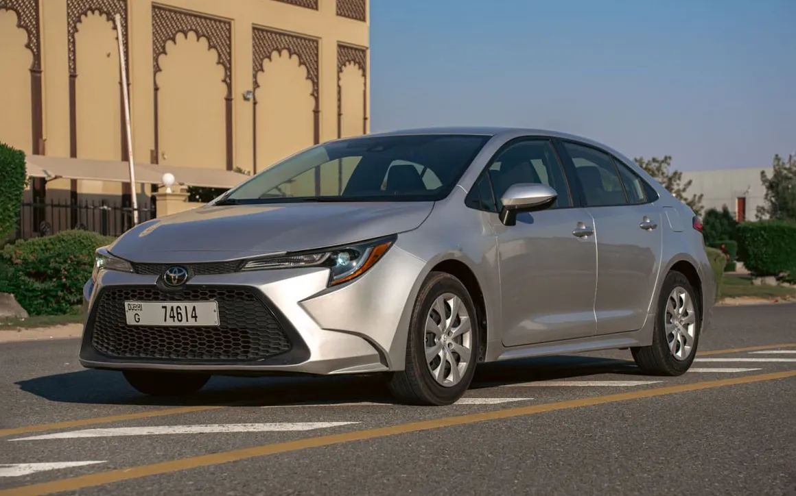 Toyota Corolla rental Dubai 1