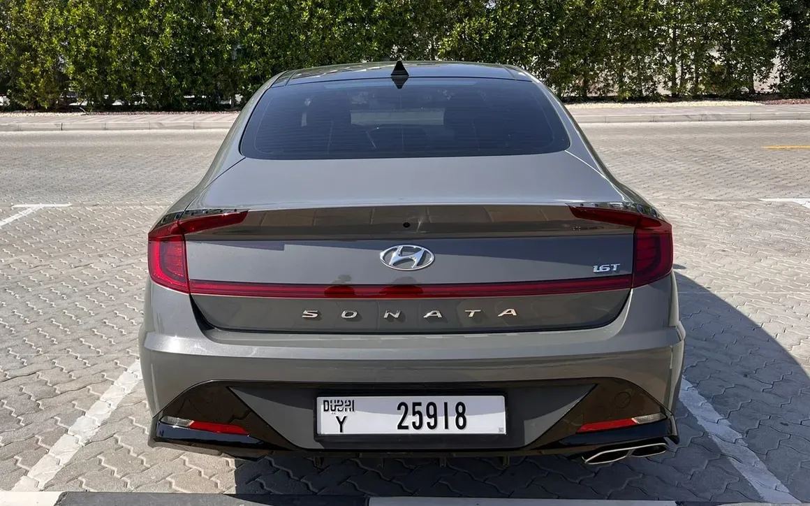 Hyundai Sonata N Line 1.6T rental Dubai 2