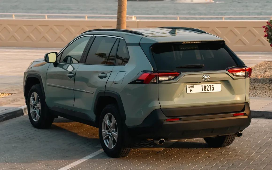 Toyota RAV4 rental Dubai 4